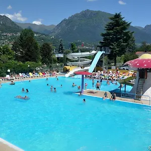 Campingplatz Vakantiehuis Casasinporlezza - Camping Italie